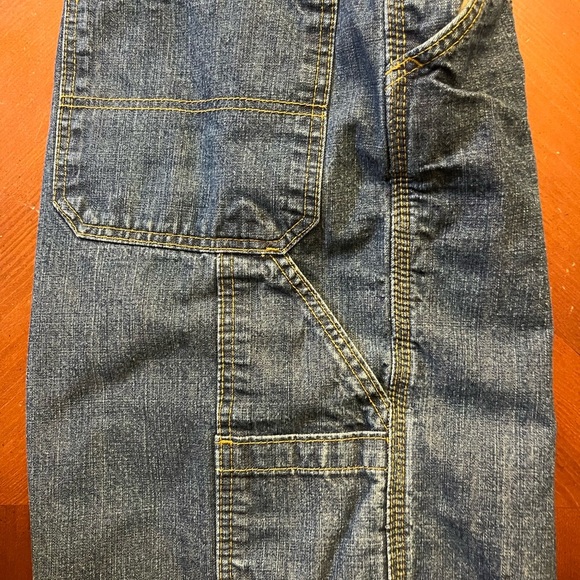 Vintage Streetwear TNT Denim Shorts Carpenter Relaxed Size 34 - Picture 4 of 6